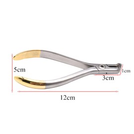 SeeFDENT Dental Distal End Cut Plier, Soft Wire Orthodontic Cutter Surgical Instrument Tool, Tooth Pulling Kit Braces Removal Tools