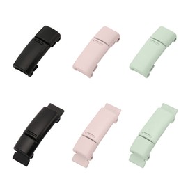 Hualibao 6Pcs Shoelaces Buckle Lock Metal Quick Magnetic No Tie Shoelaces Magnetic Shoe Strings for Adults(D16)