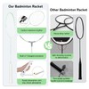 Badminton Racket,Badminton Rackets,Both Offensive and Defensive,Lightweight 75g All Carbon Fiber