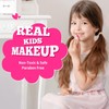 MOTYYA Kids Real Makeup Kit for Girls, Non Toxic, Washable