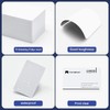 NFC Cards, PVC White NTAG215 Tag, Blank 504 Bytes NFC