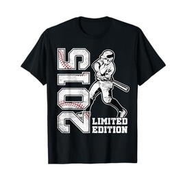 10th Birthday Baseball Limited Edition 2015 10 Years Old T-Shirt