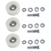 jtfrkope 3 Pulley Chain Tensioner Roller for Motorized Bicycle Bike
