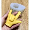 Unbranded 3D Silicone Hand Sign I Love You mold Candle