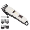 Electric Hair Clipper Low Noise LCD Display Ergonomic with Limiter