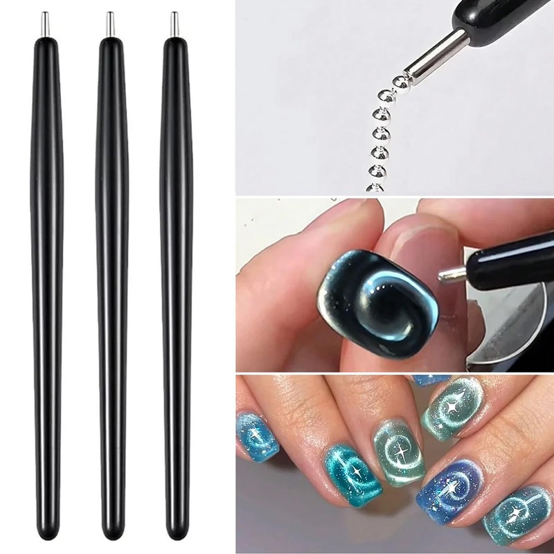BORN PRETTY 7 Pieces Magnet Set, Cat Eye Tools, 3D