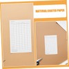 BESPORTBLE 35pcs Golf Score Tracker White Coated Paper Scoreboard for