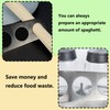 ZoeTekway Stainless Steel Spaghetti Measuring Tool with 4 Measuring Holes