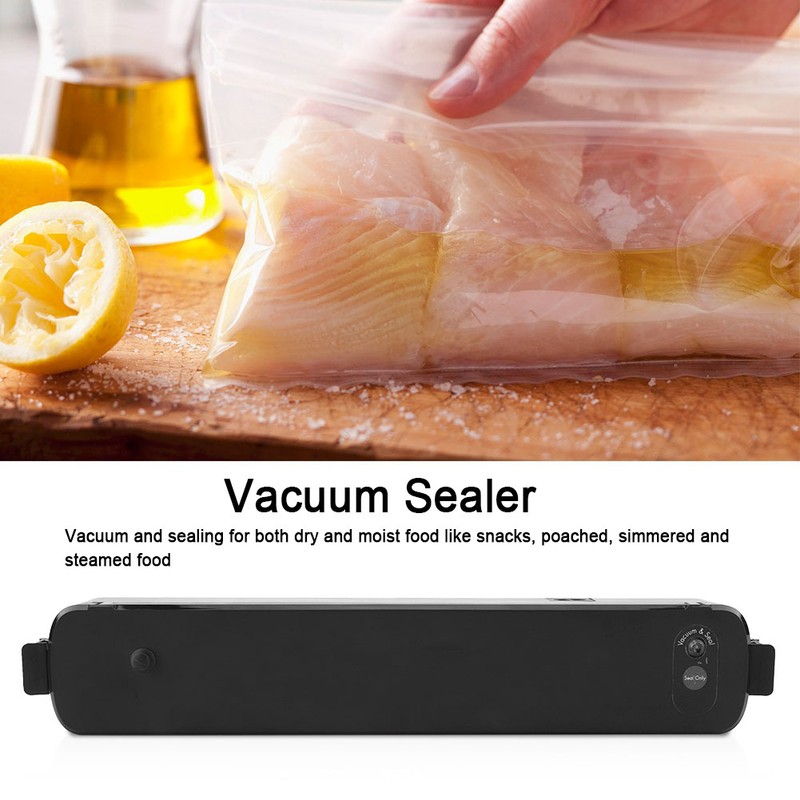 Kitchen Portable Vacuum Sealer Food Preservation Packing Saver Machine
