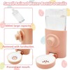Fhiny Rabbit Water Bottle No Drip, 2 PCS Hanging Guinea