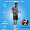 Elastic Resistance Bands Set for Exercise & Rehab - Ideal