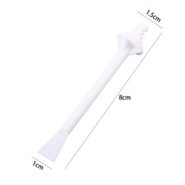 60Pcs Nose Wax Sticks,Plastic Wax Rod Wand Nose Wax Applicators Sticks for Nostril Nasal Cleaning Ear Face Eyebrows Hair Removal for Men Women