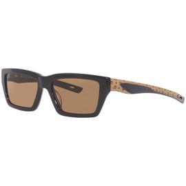 MCM Rectangular Sunglasses MCM696S 003 Black/Cognac Visetos 56mm