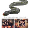 10pcs Inflatable Snakes Toy Scary Snake for Garden Farm Swimming