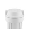 Hydronix HF2-5WHWH14, 5" White Housing with White Flat Cap For
