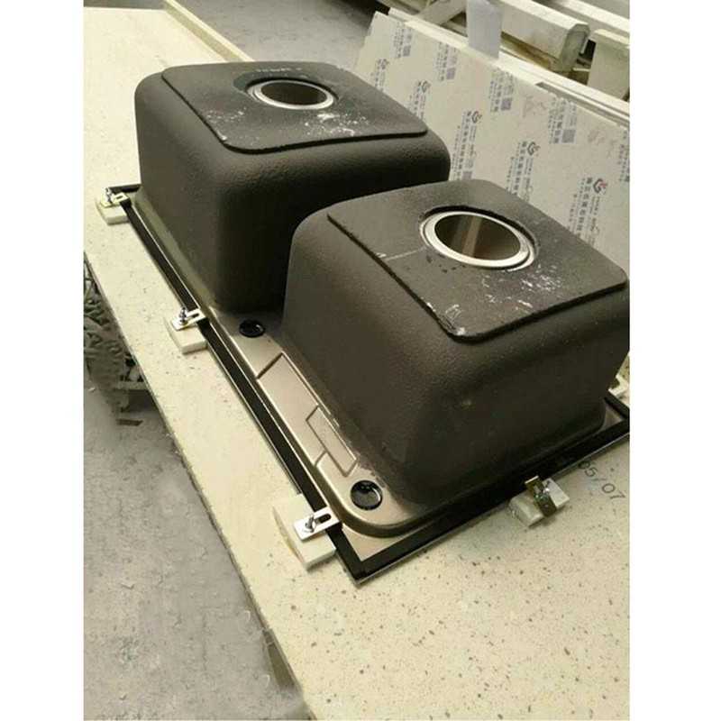 E-outstanding Undermount Sink Clip 4Set Undermount Sink Brackets Washbasin Fittings