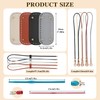 4 Pcs Bag Bases for Crochet with Adjustable Straps, DIY