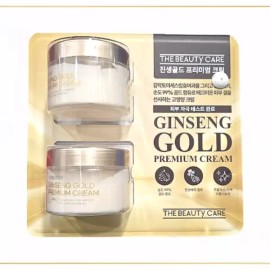 The Beauty Care 더뷰티케어 진생골드 크림 220ml x 2입 주름개선 미백 화장품 The Beauty Care Ginseng Gold Cream 220ml x 2 units Wrinkle Improvement Whitening Cosmetics