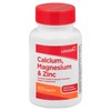 Leader Calcium Magnesium & Zinc Tablets 100 Ct. Supports Bone