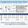 LIN PERFORMANCE Compression Socks for Women and Men 15-20 mmHg