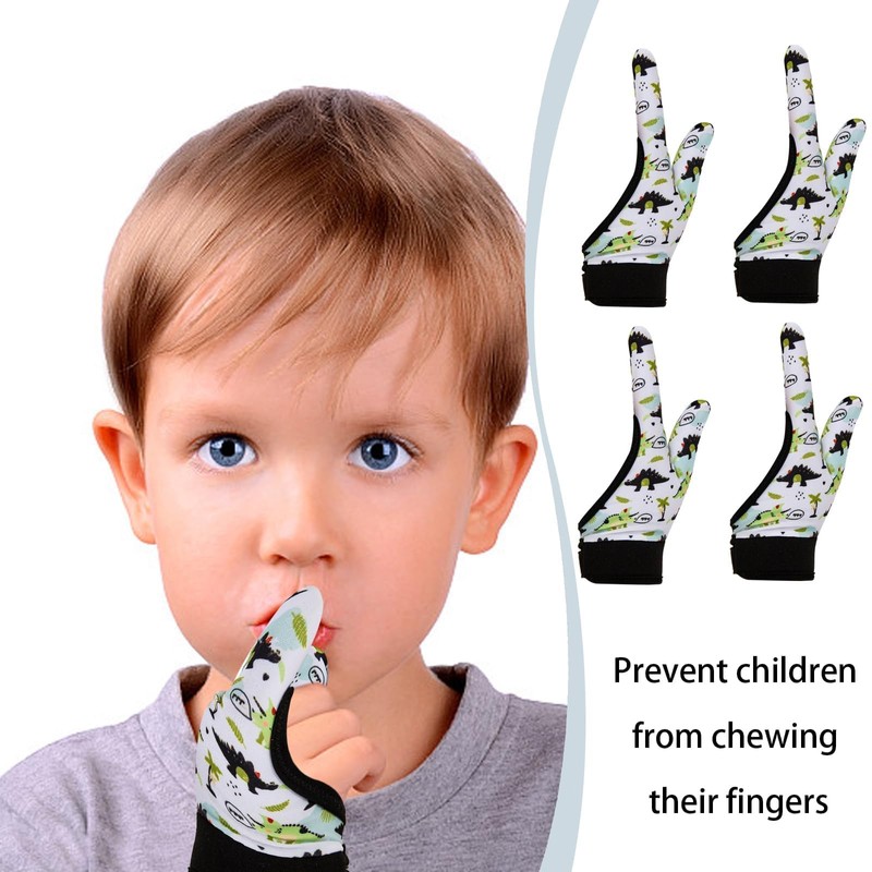 Pack of 4 Thumb Sucking Stop Kids Thumb Sucking Guard