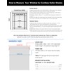 LazBlinds No Tools No Drill Cordless Roller Shades, 100% Blackout