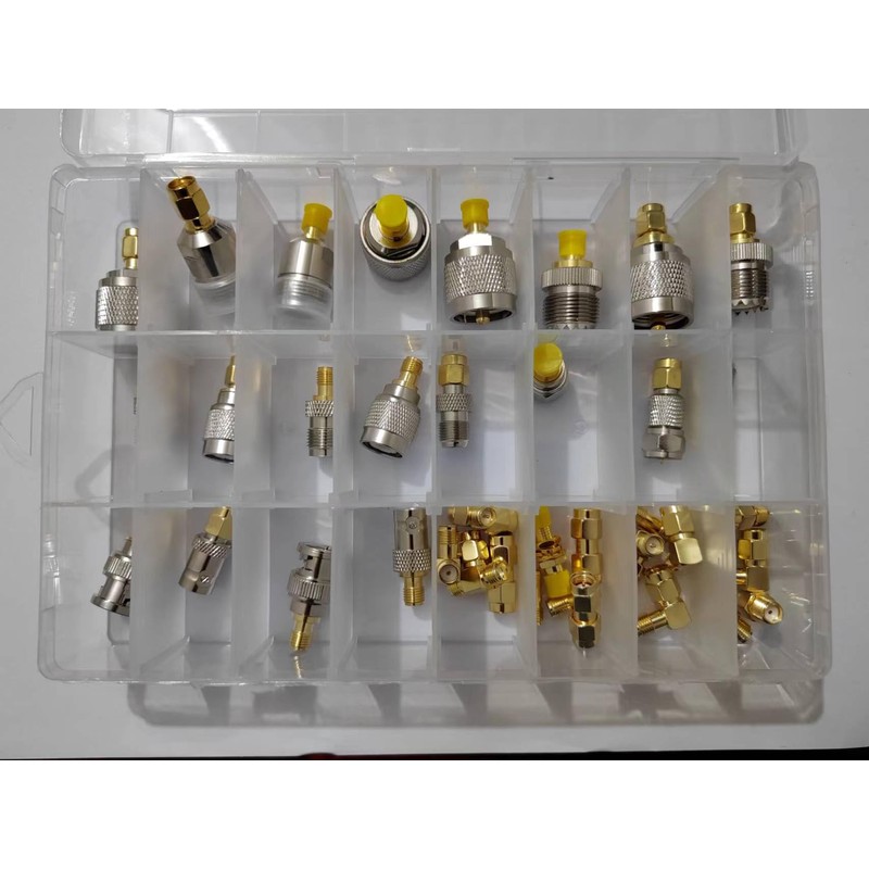 Generic 38 Types/Set SMA BNC UHF to SMA MCX MMCX