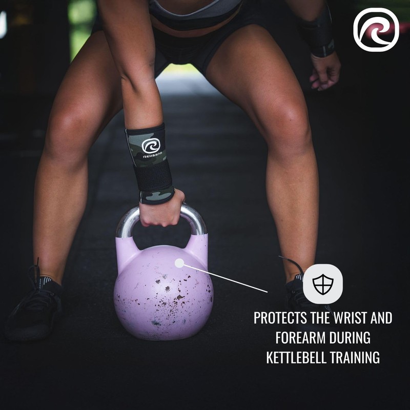 Rehband RX Wrist Support Power Max Wrist Brace, 3-in-1 Neoprene