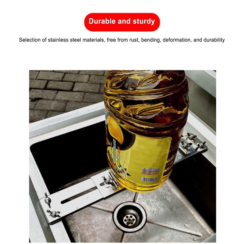 Sharpening Stone Holder Sink Bridge | Adjustable Grindstone Sink Bridge