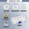50Pcs Airless Paint Sprayer Gaskets Seal Tip Gaskets Nylon Flat