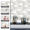BSABSAQAA 10 Sheets Peel and Stick Backsplash for Kitchen 12"X12"