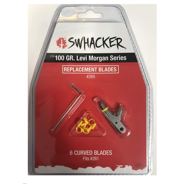 Swhacker Levi Morgan Series Replacement Blades 2 in. Blade 100 gr. 6 pk.