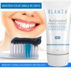 Glamza Activated Bamboo Charcoal Whitening Toothpaste Mint Flavour Instant Cleaning