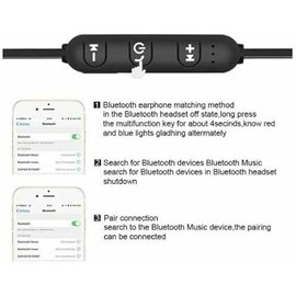 True Wireless Bluetooth Earbuds, Noise-Canceling Headphones, Sports Stereo Headset with Extra Bass for Running - Wireless Earphones Revolution (blue)