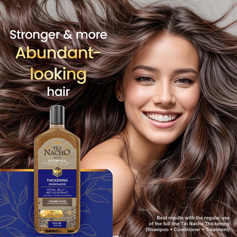 Tio Nacho Thickening Shampoo for Thinning Hair for Women &