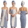 DEMMEX Certified Organic Turkish Cotton Beach Towel, Bath Hammam Peshtemal