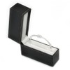 Avalaya Black Leatherette Bangle/Watch Box