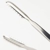 Endoshoji Professional PBU0101 Ice Tongs, Large, Stainless Steel, Made in