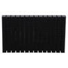 Heat Sink Aluminum Black Cooler Heat Board Radiator Heatsink Power