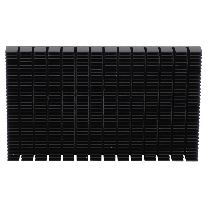 Heat Sink Aluminum Black Cooler Heat Board Radiator Heatsink Power
