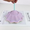 UAGGIC 3D Printed Star Hexagon with Handle Whirling Spirals Design,Star