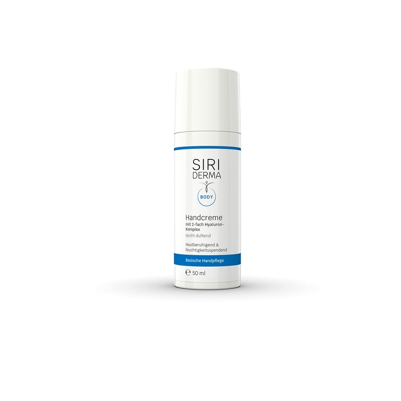 SIRIDERMA Alkaline Hand Cream | Lightly Scented | 50 ml