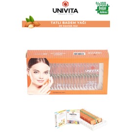 100% Natural No Additives Sweet Almond Oil - 20 Day Care Cure - 80ml (4ml x 20)