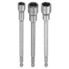 HARFINGTON 3pcs Nut Driver Drill Bit 10-14mm Metric Impact Socket