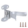 Chain Link Fence Gate Latch with Screws, 1-3/8" Wall Mount