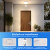 Combuh LED Ceiling Light with Motion Sensor Indoor Round Ceiling