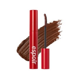 Espoir Blinding Waterproof XP Mascara No. 4 Deep Brown 9g - Máscara de Pestañas Impermeable de Larga Duración, Volumen Extremo y Rizado Fijado