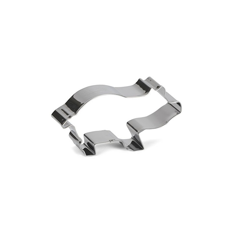 Patisse Cookie Cutters Pig 8 cm, Stainless Steel Multi Colour,