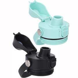 Auto Spout Lid for Yeti Rambler 12/18/26/36/46/64 Oz Chug Cap Replacement with Soft Handle for RTIC | Leakproof | BPA Free | Dishwasher Safe