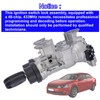 Ignition Switch Lock Cylinder Assembly with Intelligent Key Shell For
